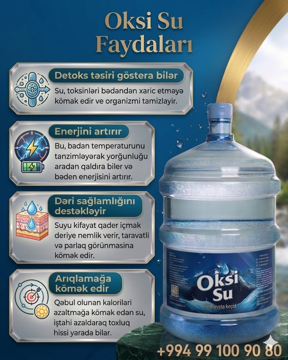 Oksi Su - Təbiətin Saflığı